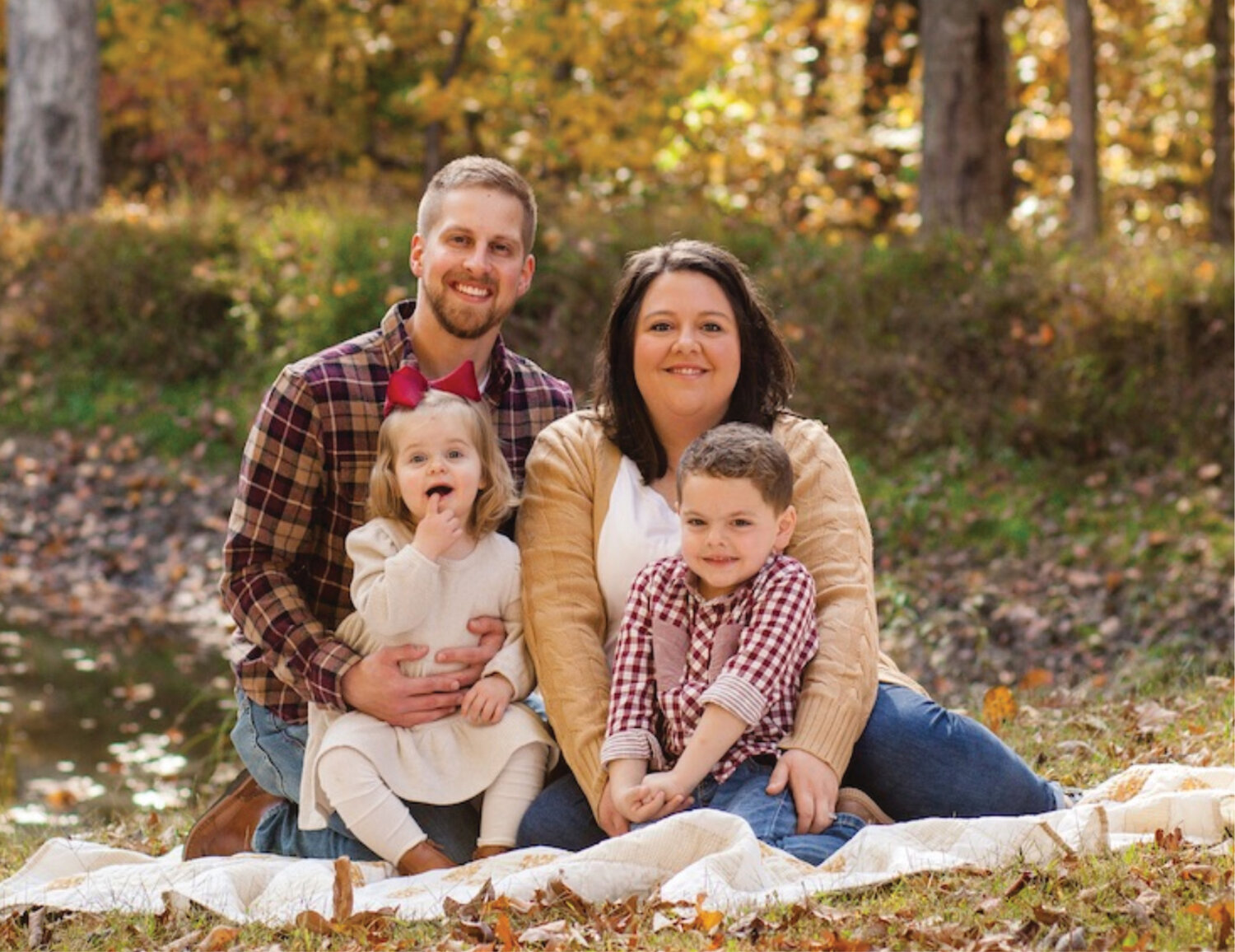 Jared Copeland and his wife, Natasha, live in Spencer with children Maddux, age 5, and Myla, age 2.